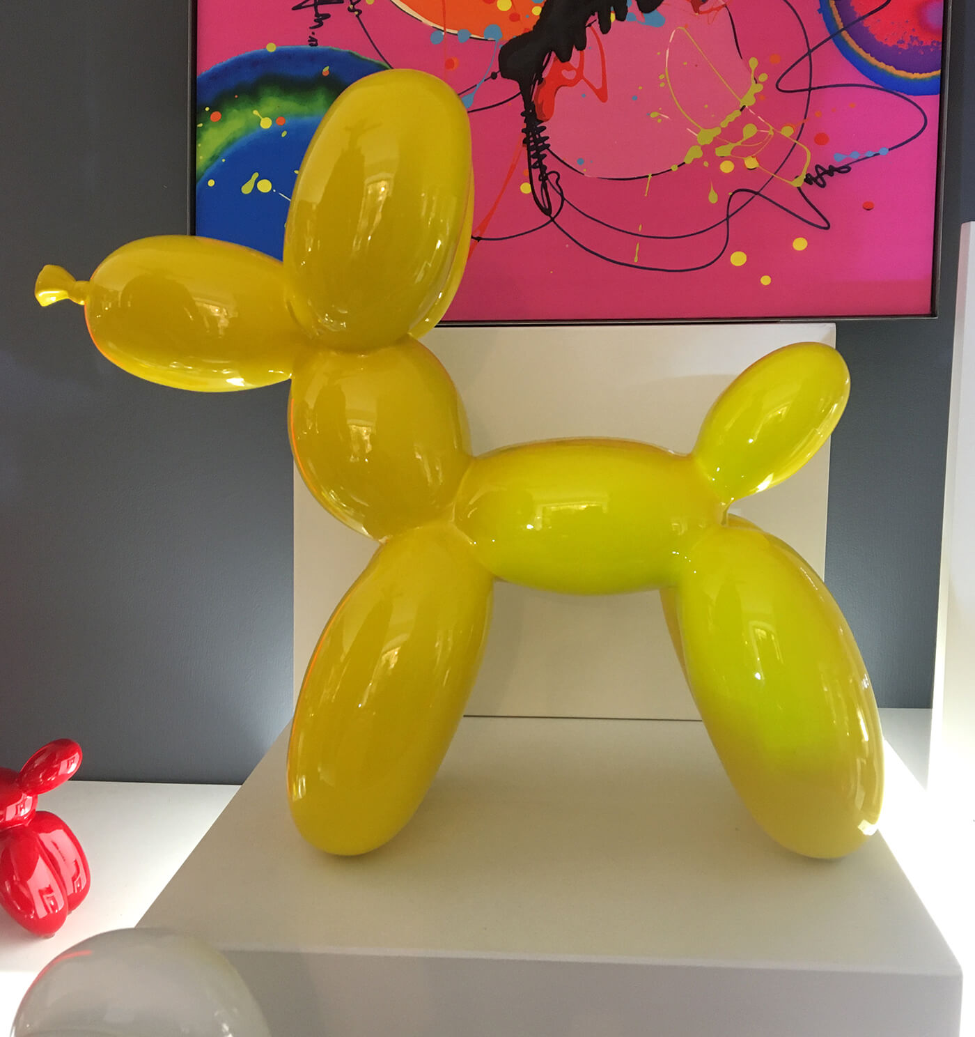 BALLOON cane palloncino giallo H.46 Soul